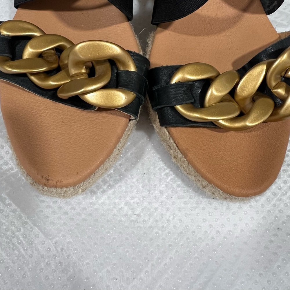 Anthropologie Maypol Espadrille Wedge Sandals Women’s Sz 38 (7.5) - Picture 3 of 14